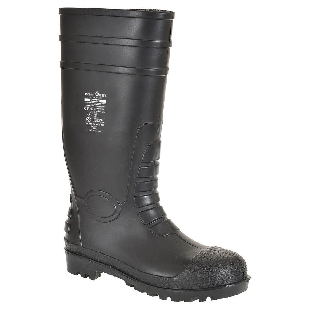 [FW95-BLK-3] Portwest Safety Wellington Boots - FW95 (3)