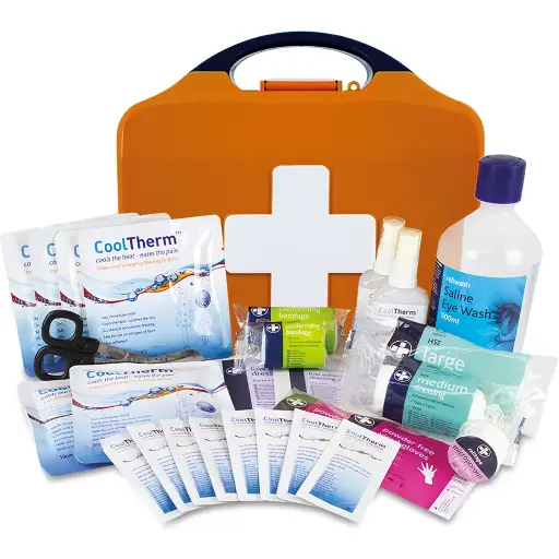 [67344000] Reliance Medical Aura HSE Premium Burns First Aid Kit